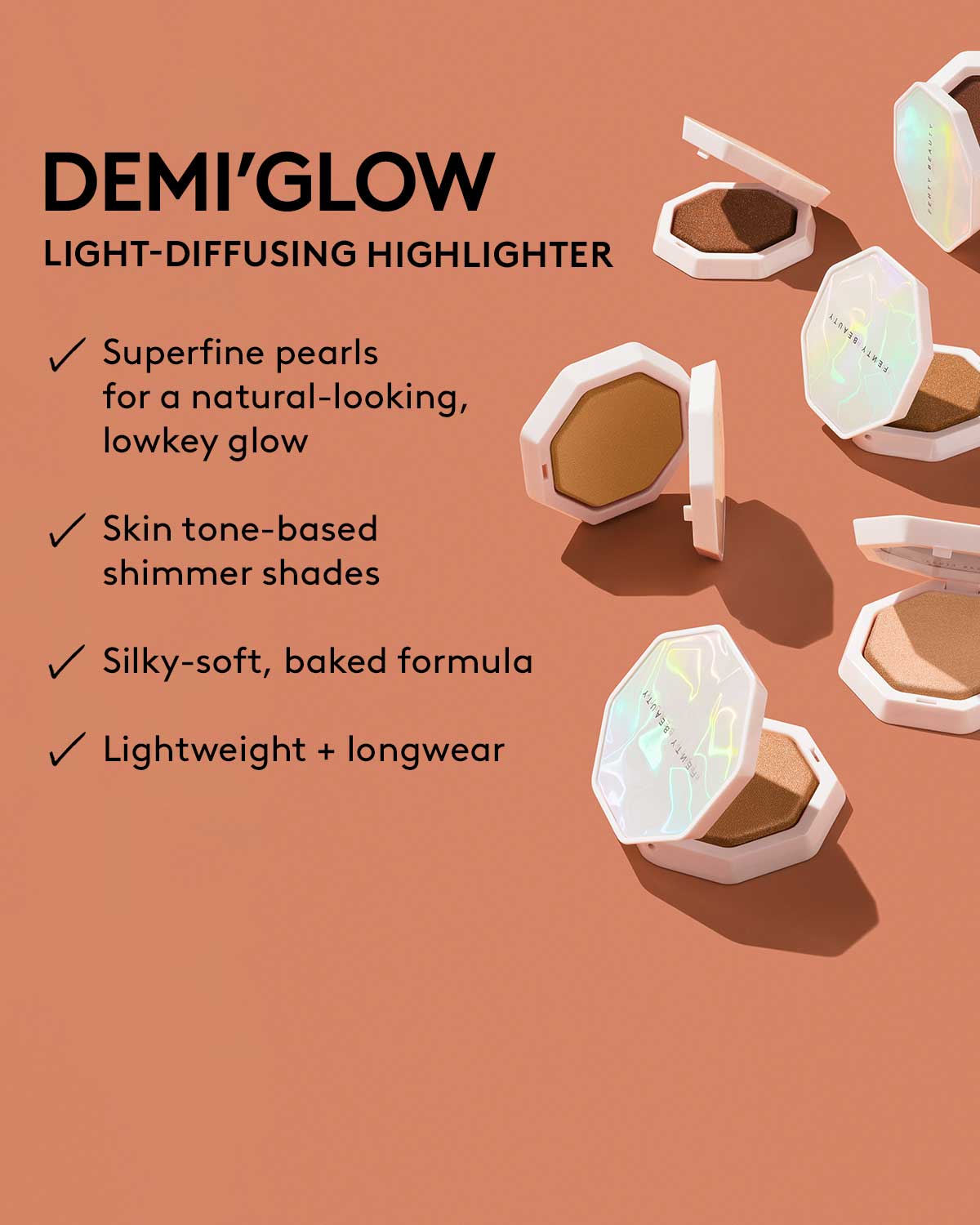 Demi'glow Light-Diffusing Highlighter ?? Rich Hunnie - Image 5