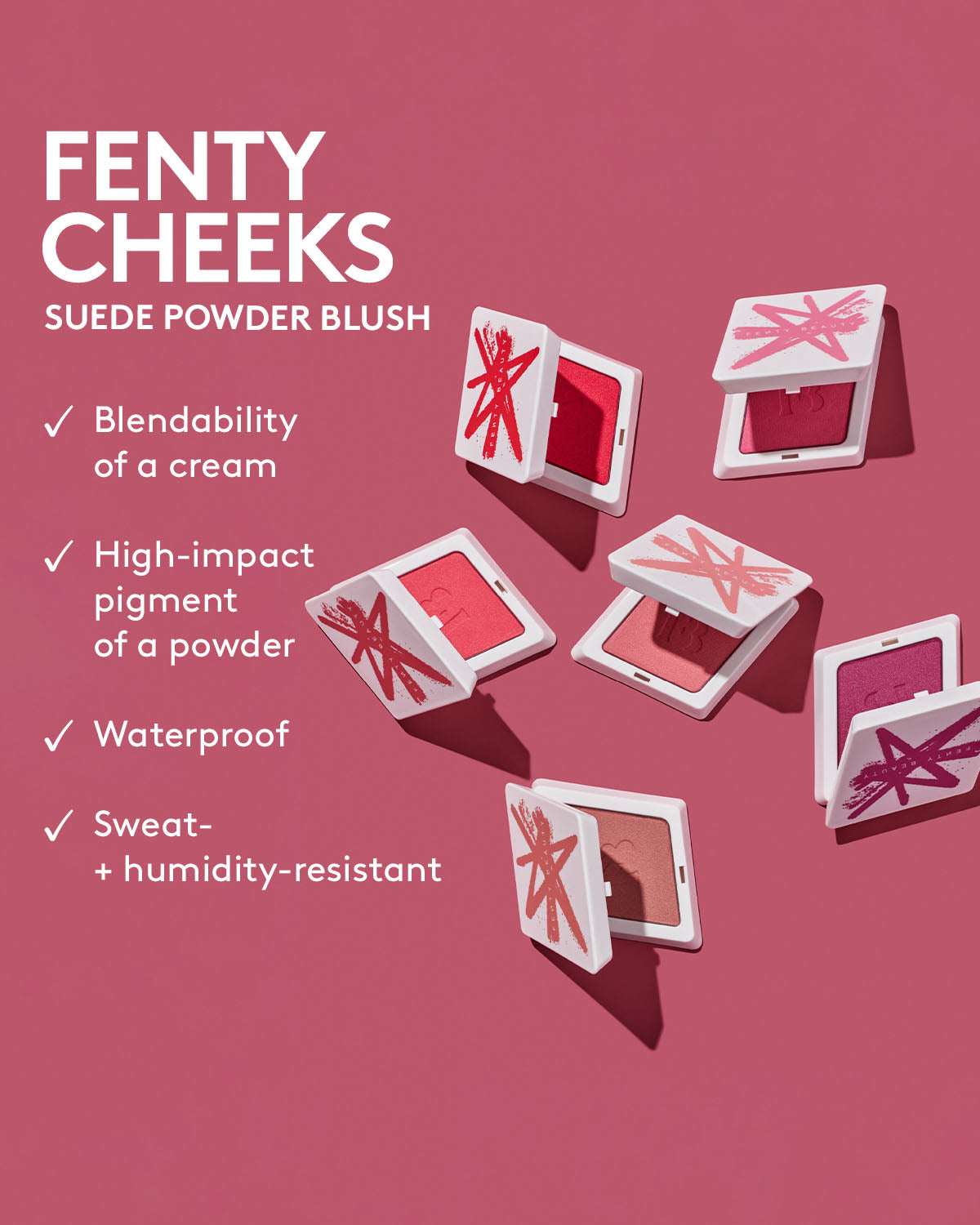 Fenty Cheeks Suede Powder Blush ?? Riri - Image 5