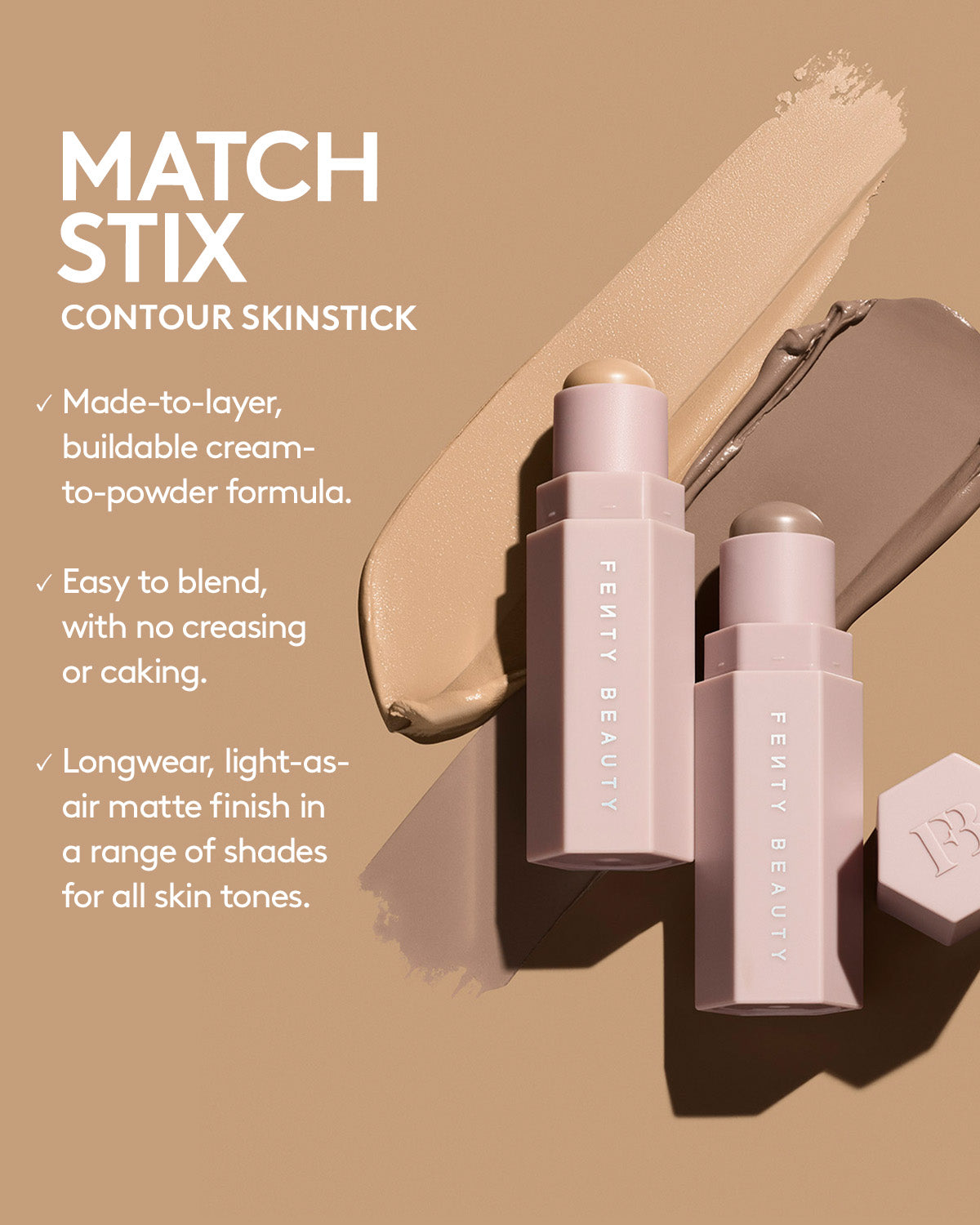 Mini Match Stix Duo Contour + Highlighter Set  ?? Medium Deep - Image 8