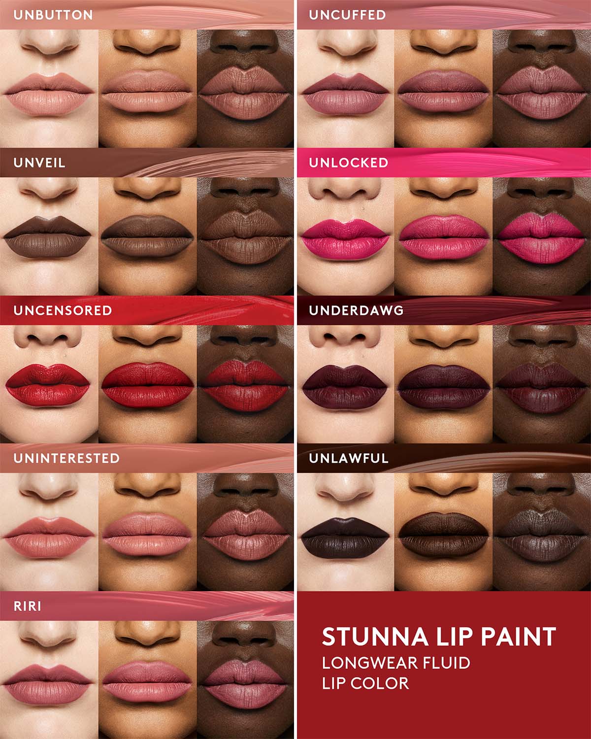 Stunna Lip Paint Longwear Fluid Lip Color ?? Uncensored - Image 8