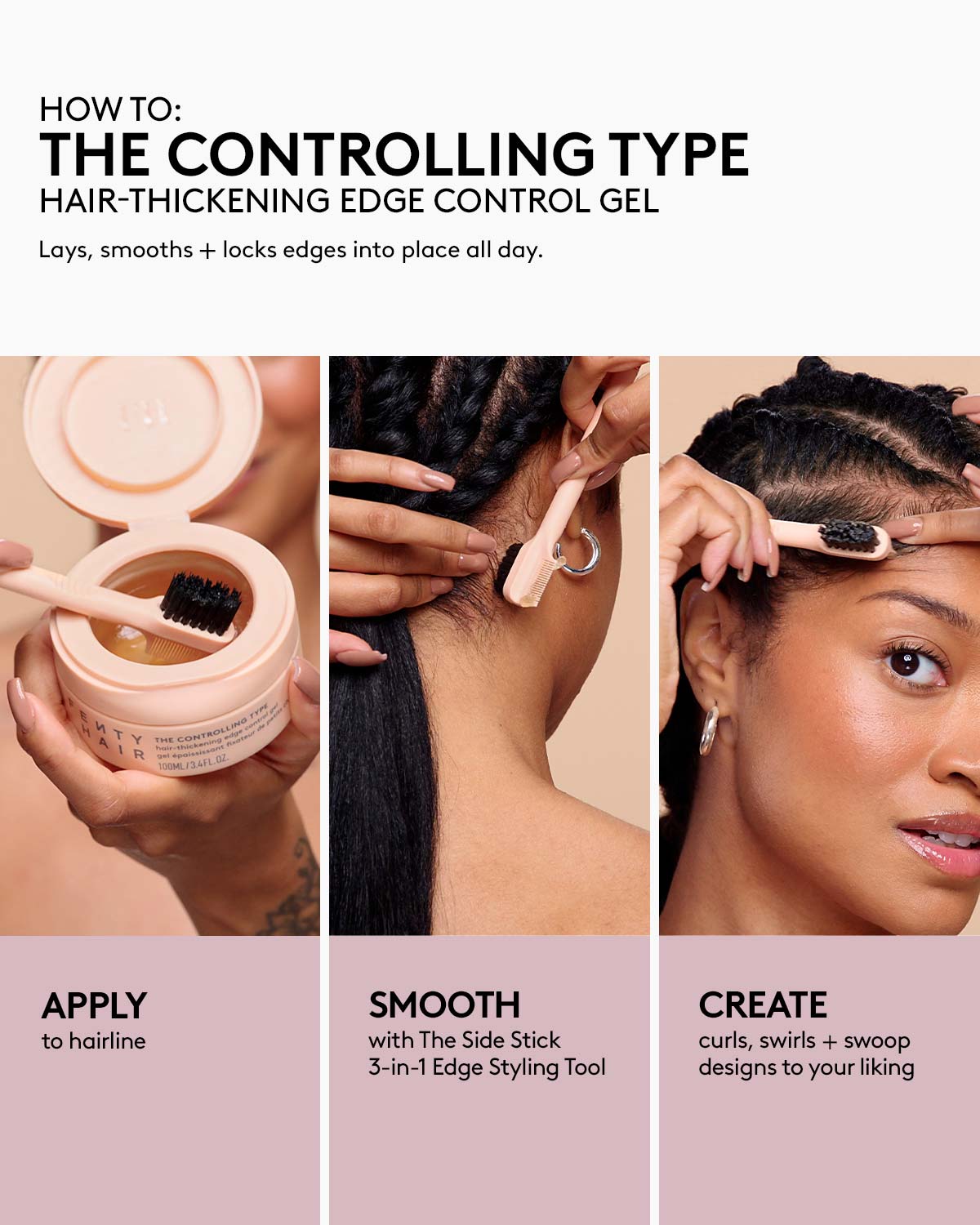 The Controlling Type Hair-Thickening Edge Control Gel - Image 4