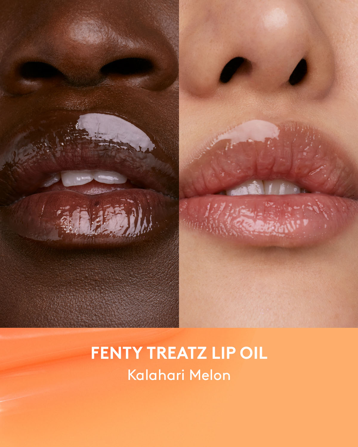 Fenty Treatz Hydrating + Strengthening Lip Oil ?? Kalahari Melon - Image 2