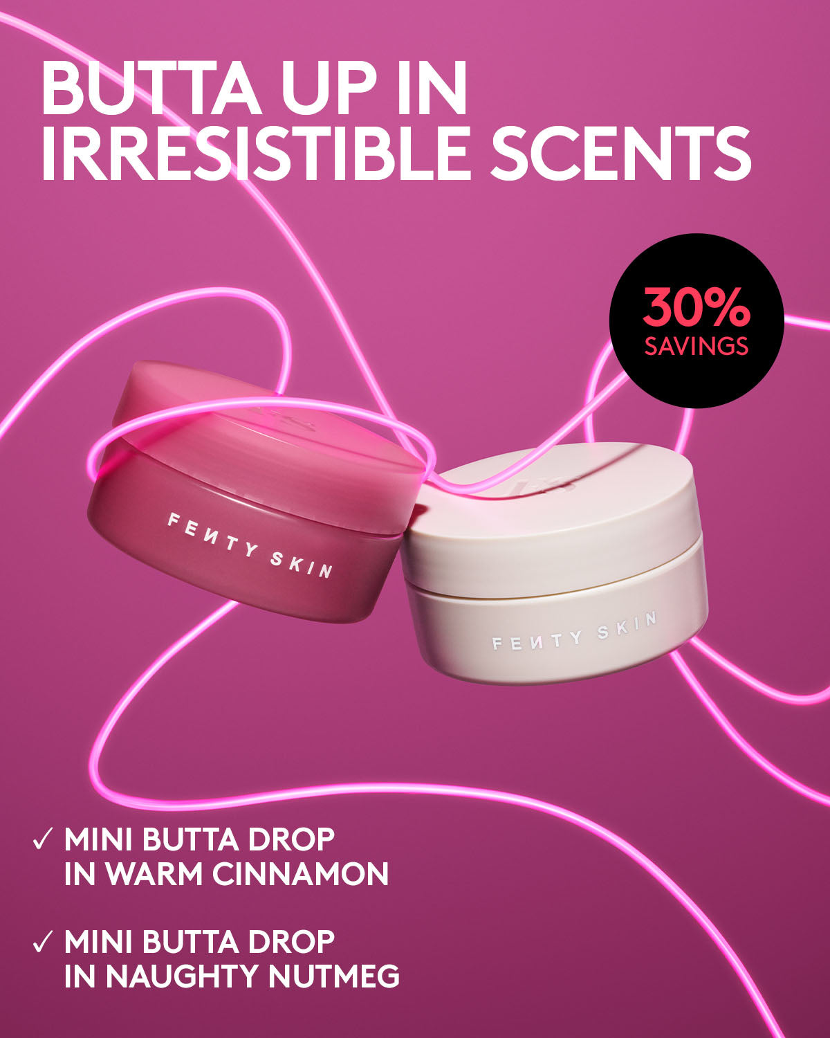 Lil Butta Dropz Mini Whipped Oil Body Cream Duo - Image 2